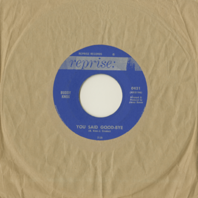 You Said Goodbye / A Lover's Question