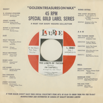 The Lights Of Tucson / Child Of Clay (1970)