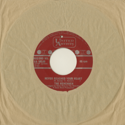 Never Reached Your Heart / Wanna Walk In The Sun