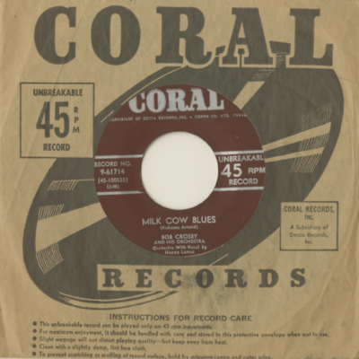 Milk Cow Blues / Honky Tonk Blues