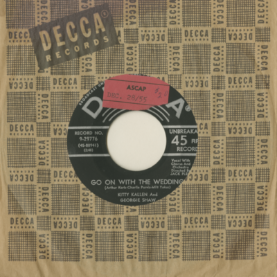 Go On With The Wedding / The Second Greatest Sex