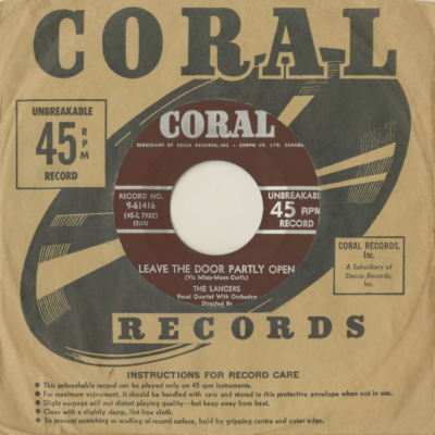 Leave The Door Partly Open / Lucky Black Cat