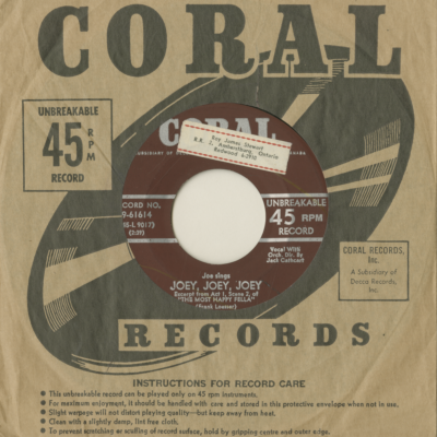 Joey Joey Joey / When You're In Love