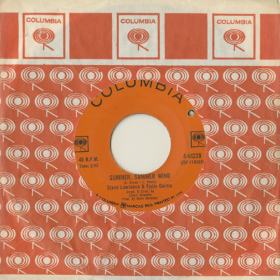 Summer Summer Wind / Be Still