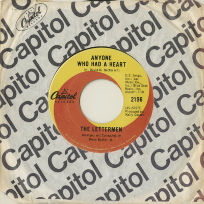 Anyone Who Had A Heart / All The Grey Haired Men