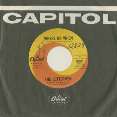 Where Or When / Be My Girl