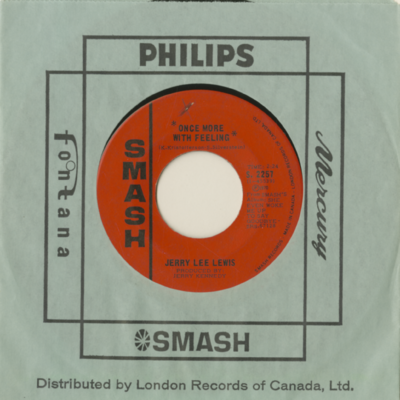 Once More With Feeling / You Went Out Of Your Way To Walk On Me