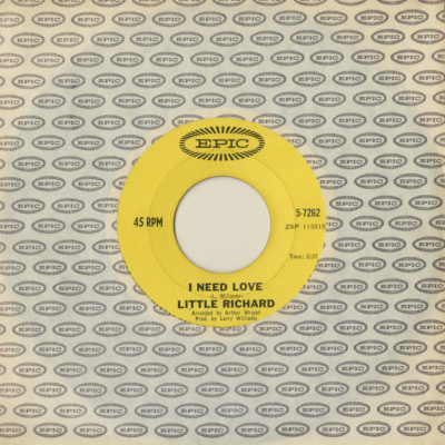 I Need Love / The Commandments Of Love