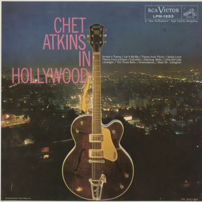 Chet Atkins In Hollywood (Alternate Cover) (1960)