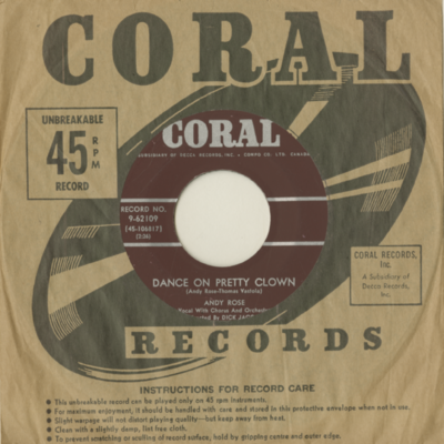 Dance On Pretty Clown / I'm Waiting For You (1959)