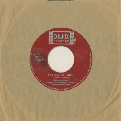 I've Gotta Drive / La Corrida (1963)