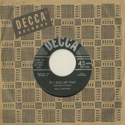 If I Had My Way / Sweet Genevieve