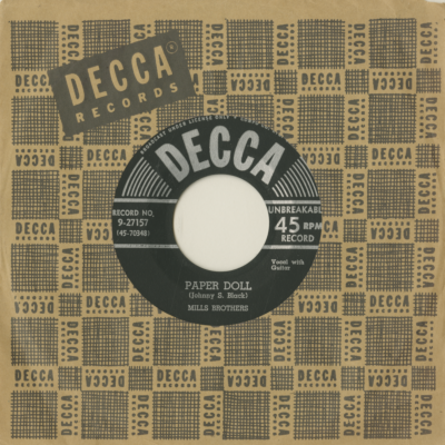 Paper Doll / I'll Be Around