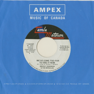 We've Come Too Far To End It Now / When Sundown Comes (1972)