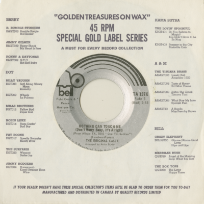 Nothing Can Touch Me / Country Song