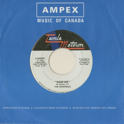 Keep Me / A Man Without Love (1971)