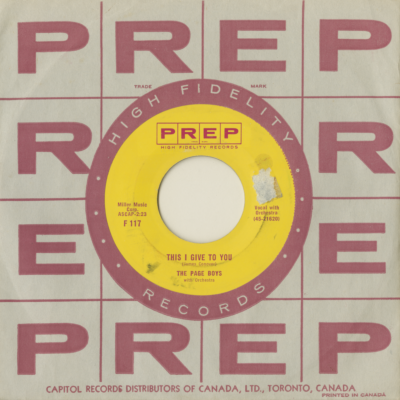 Waiting / This I Give You (1957)