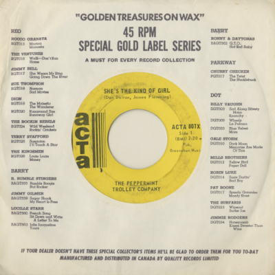 She's The Kind Of Girl / Little Miss Sunshine (1967)