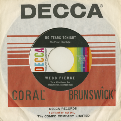 If I Had Last Night To Live Over / No Tears Tonight