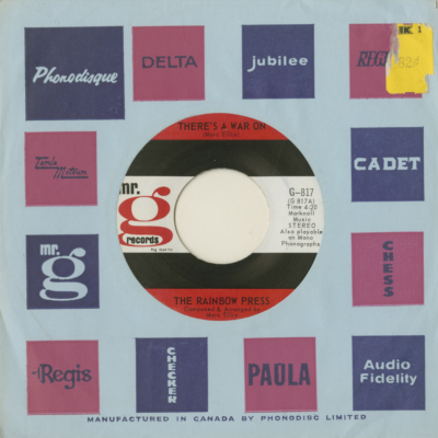 There's A War On / Better Way (1968)