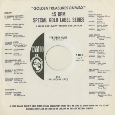 I've Been Hurt / It's A Gas (1967)