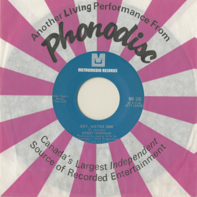 Hey Mr Sun / Two Blind Minds (1970)