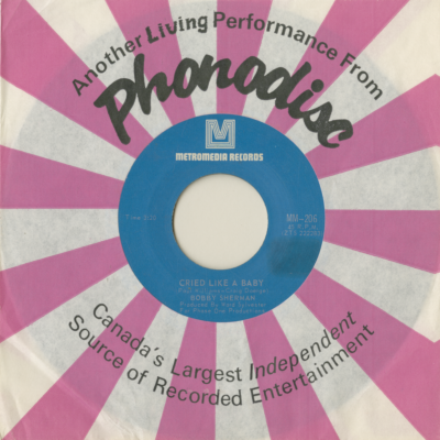 Cried Like A Baby / Is Anybody There (1970)