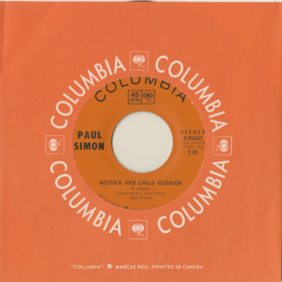 Mother And Child Reunion / Paranoia Blues