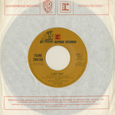 Lady Day / Song Of The Sabia