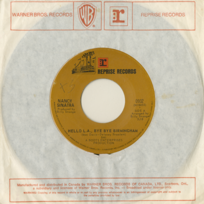 Hello L.A. Bye Bye Birmingham / White Tattoo