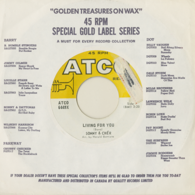 Living For You / Love Don't Come