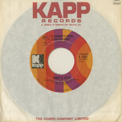 A Cowboy's Work Is Never Done / Somebody