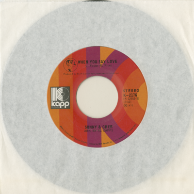 When You Say Love / Crystal Clear And Muddy Water