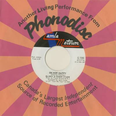 Oh How Happy / Ooh Baby Baby (1969)