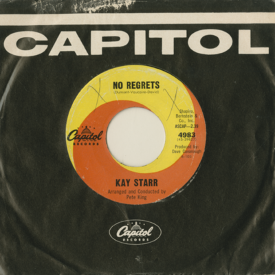 No Regrets / Cherche Le Rose