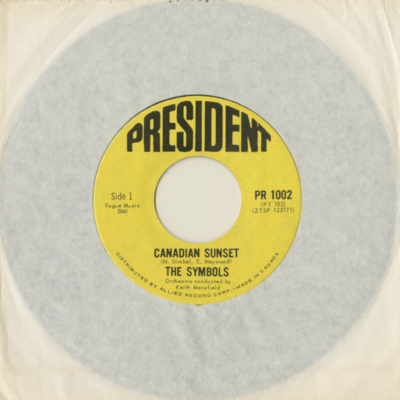 Canadian Sunset / The Gentle Art Of Loving (1966)