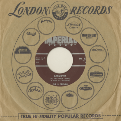 Dedicated To The Songs I Love / Happy As A Man Can Be (1961)