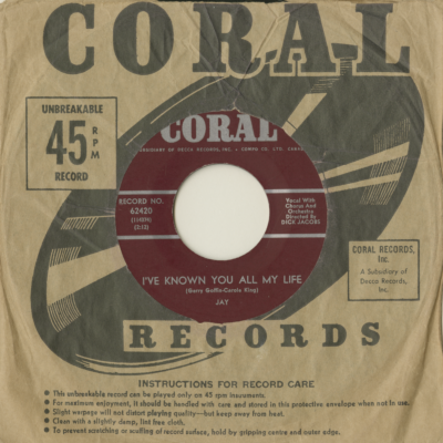 I've Known You All My Life / Little Sister (1964)