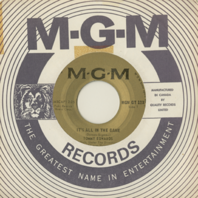 It's All In The Game / Please Love Me Forever