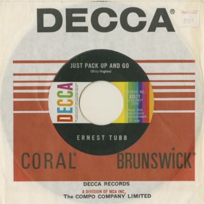 Just Pack Up And Go / It Sure Helps A Lot