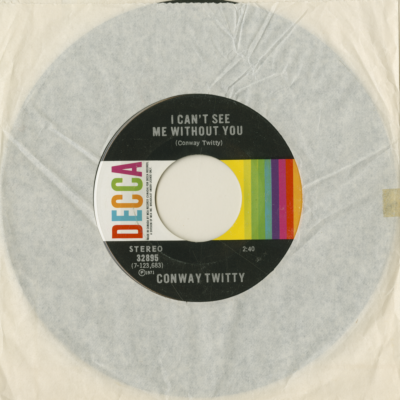 I Can't See Me Without You / I Didn't Lose Her