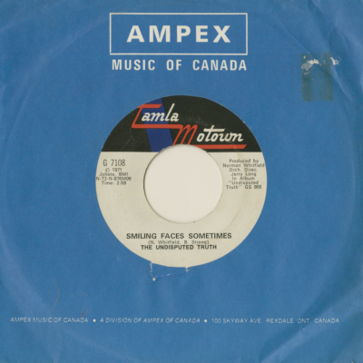 Smiling Faces Sometimes / You Got The Love I Need (1971)