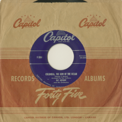 Columbia The Gem Of The Ocean / More Than I Care To Remember (1951)