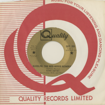 Rudolph The Red Nosed Reindeer / Here Comes Santa Claus