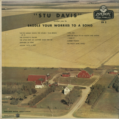 Stu Davis Invites You To Saddle Your Worries To A Song (Alternate Cover) (1956)
