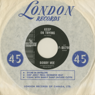 Keep On Trying / You Won't Forgive Me