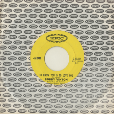 To Know You Is To Love You / The Beat Of My Heart