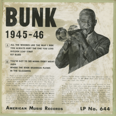 Bunk 1945-46
