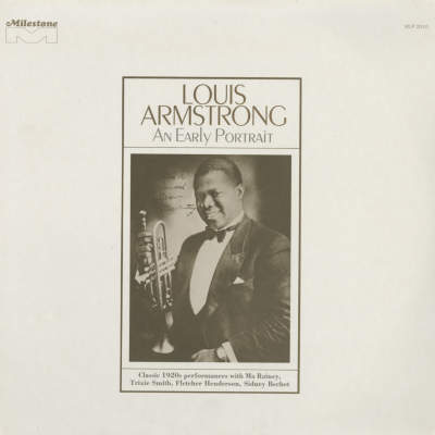 Louis Armstrong An Early Portrait