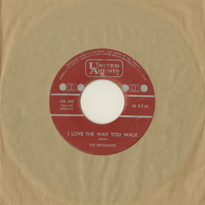 I Love The Way You Walk / That Song (1963)